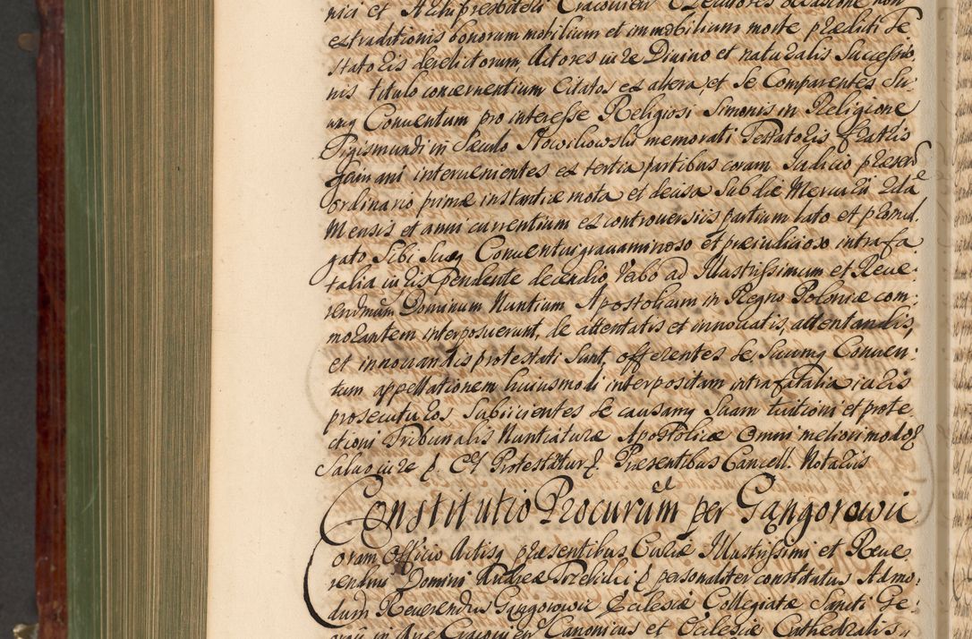 Zdjęcie nr 1049 dla obiektu archiwalnego: Acta actorum episcopalium R. D. Andreae Trzebicki, episcopi Cracoviensis et ducis Severiae de 1679. Volumen VIII