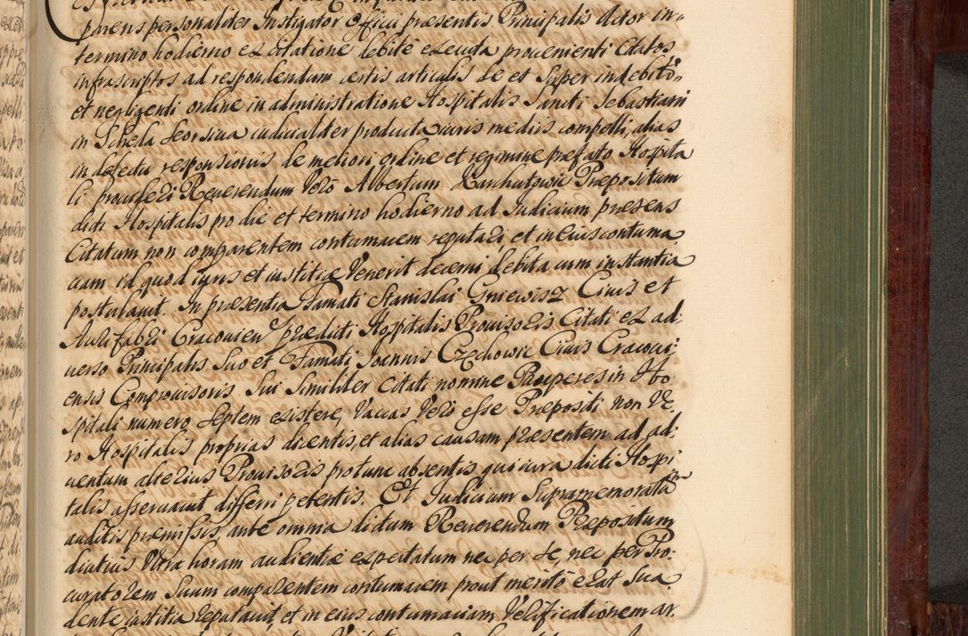 Zdjęcie nr 1044 dla obiektu archiwalnego: Acta actorum episcopalium R. D. Andreae Trzebicki, episcopi Cracoviensis et ducis Severiae de 1679. Volumen VIII