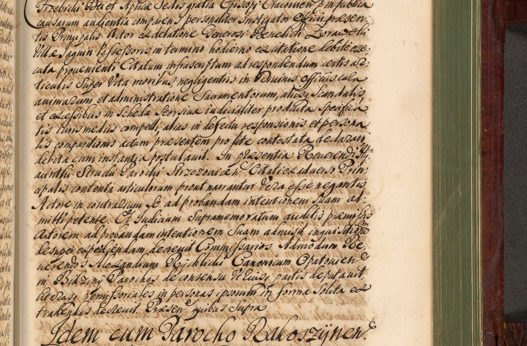 Zdjęcie nr 1042 dla obiektu archiwalnego: Acta actorum episcopalium R. D. Andreae Trzebicki, episcopi Cracoviensis et ducis Severiae de 1679. Volumen VIII