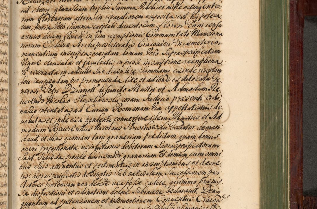Zdjęcie nr 1038 dla obiektu archiwalnego: Acta actorum episcopalium R. D. Andreae Trzebicki, episcopi Cracoviensis et ducis Severiae de 1679. Volumen VIII
