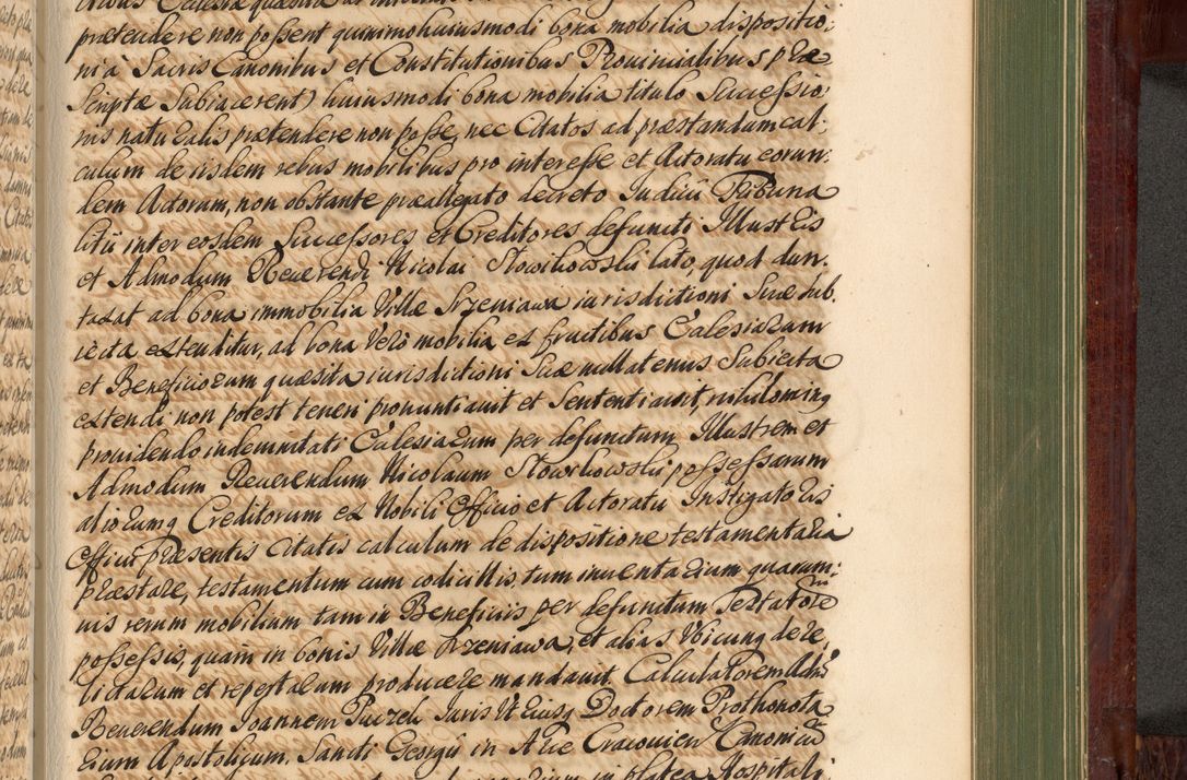 Zdjęcie nr 1036 dla obiektu archiwalnego: Acta actorum episcopalium R. D. Andreae Trzebicki, episcopi Cracoviensis et ducis Severiae de 1679. Volumen VIII