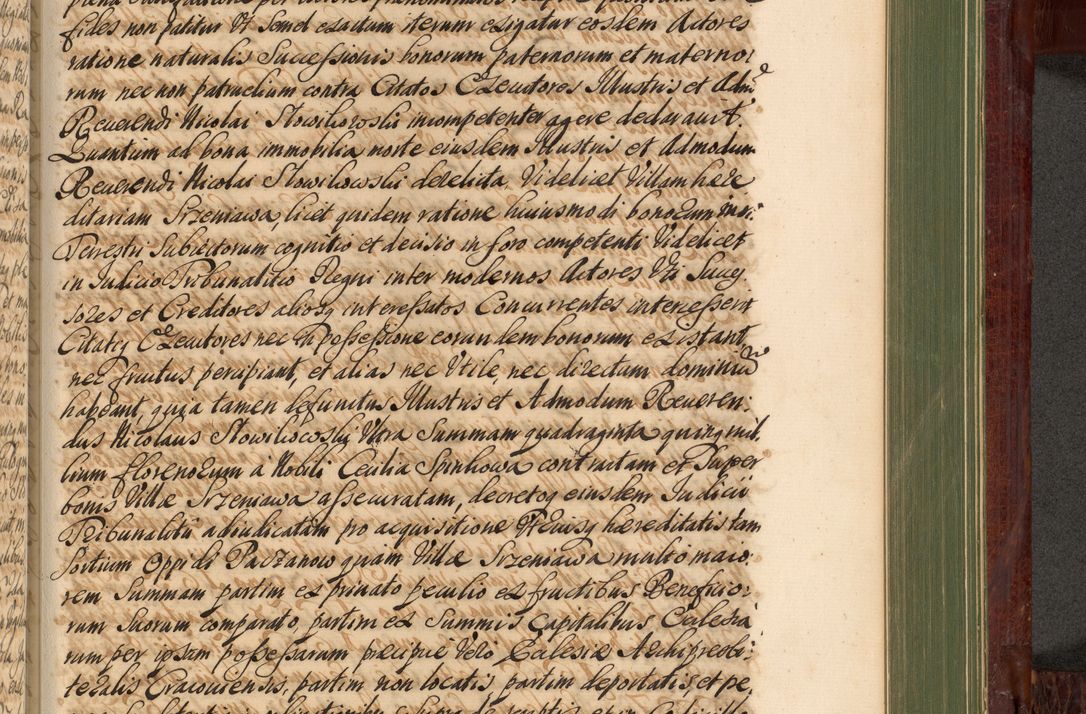 Zdjęcie nr 1034 dla obiektu archiwalnego: Acta actorum episcopalium R. D. Andreae Trzebicki, episcopi Cracoviensis et ducis Severiae de 1679. Volumen VIII