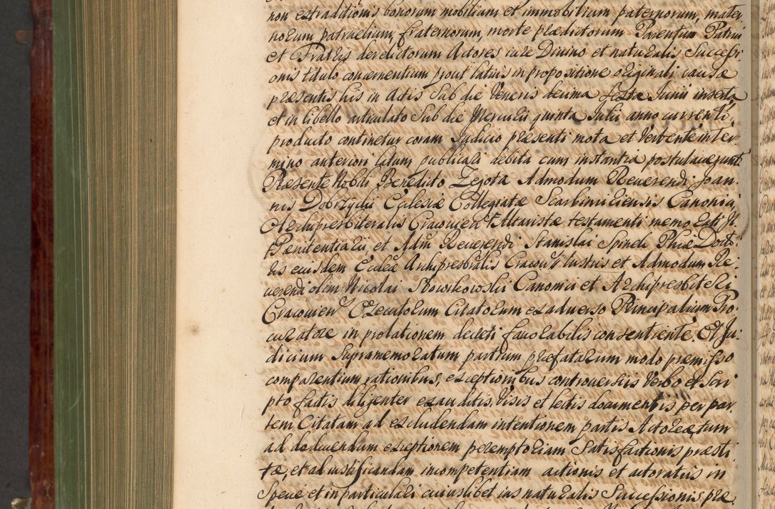 Zdjęcie nr 1031 dla obiektu archiwalnego: Acta actorum episcopalium R. D. Andreae Trzebicki, episcopi Cracoviensis et ducis Severiae de 1679. Volumen VIII