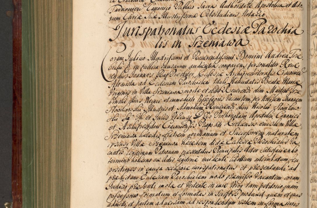 Zdjęcie nr 1029 dla obiektu archiwalnego: Acta actorum episcopalium R. D. Andreae Trzebicki, episcopi Cracoviensis et ducis Severiae de 1679. Volumen VIII