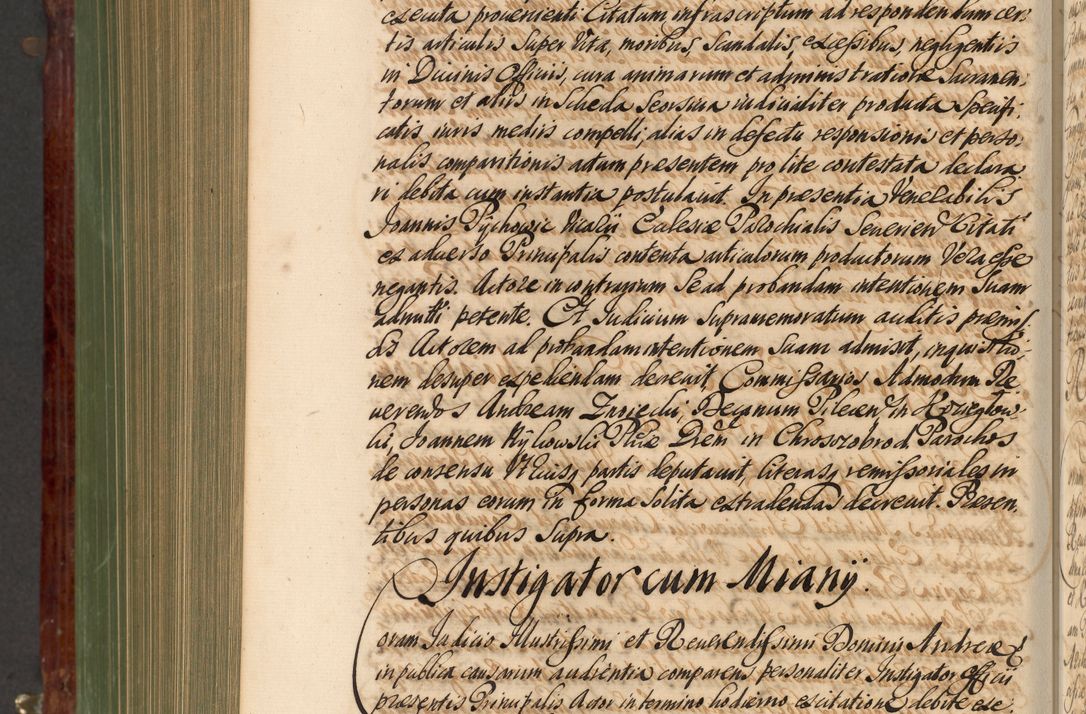 Zdjęcie nr 1025 dla obiektu archiwalnego: Acta actorum episcopalium R. D. Andreae Trzebicki, episcopi Cracoviensis et ducis Severiae de 1679. Volumen VIII