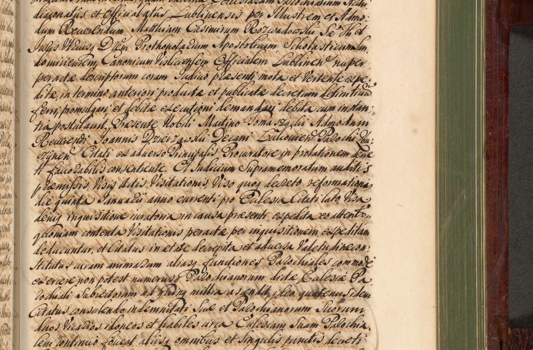 Zdjęcie nr 1024 dla obiektu archiwalnego: Acta actorum episcopalium R. D. Andreae Trzebicki, episcopi Cracoviensis et ducis Severiae de 1679. Volumen VIII