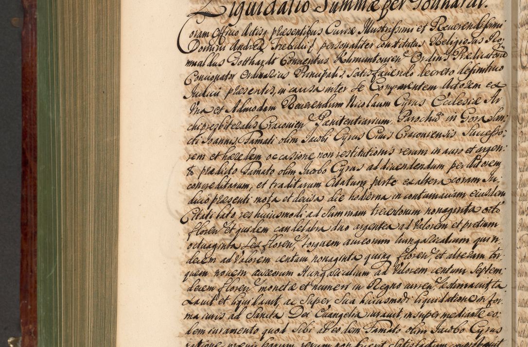 Zdjęcie nr 1019 dla obiektu archiwalnego: Acta actorum episcopalium R. D. Andreae Trzebicki, episcopi Cracoviensis et ducis Severiae de 1679. Volumen VIII