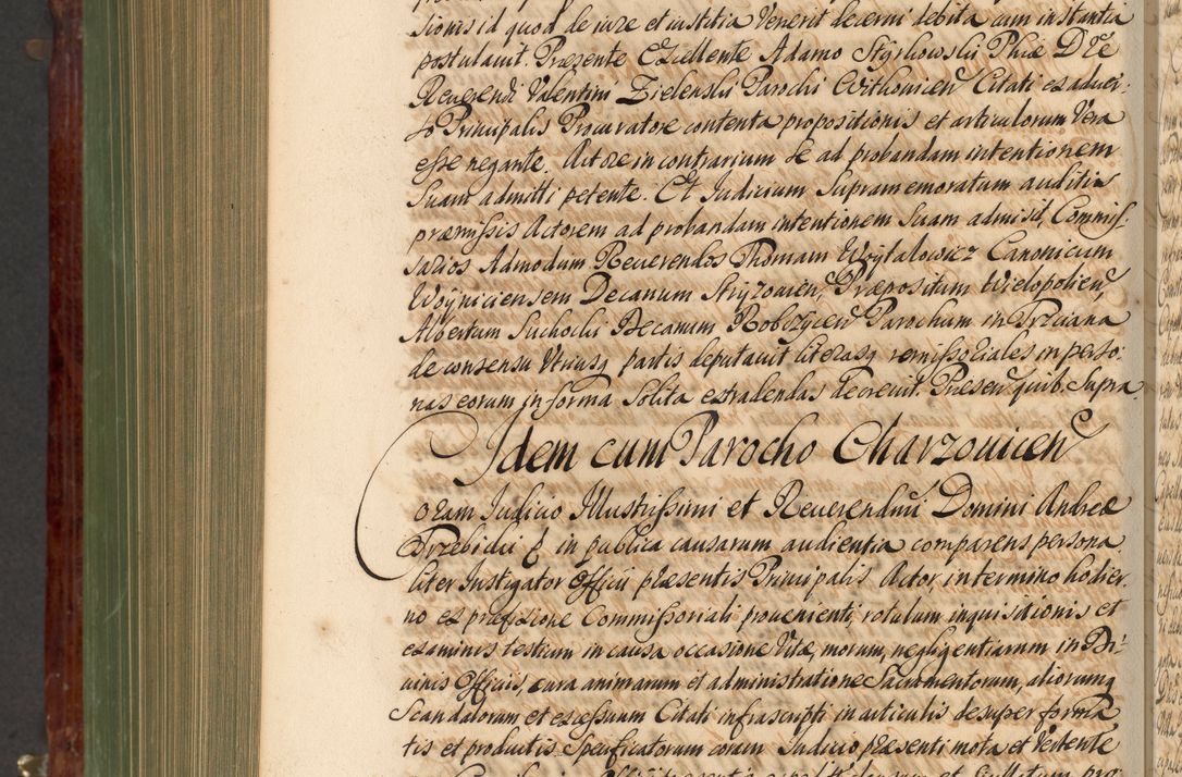 Zdjęcie nr 1015 dla obiektu archiwalnego: Acta actorum episcopalium R. D. Andreae Trzebicki, episcopi Cracoviensis et ducis Severiae de 1679. Volumen VIII