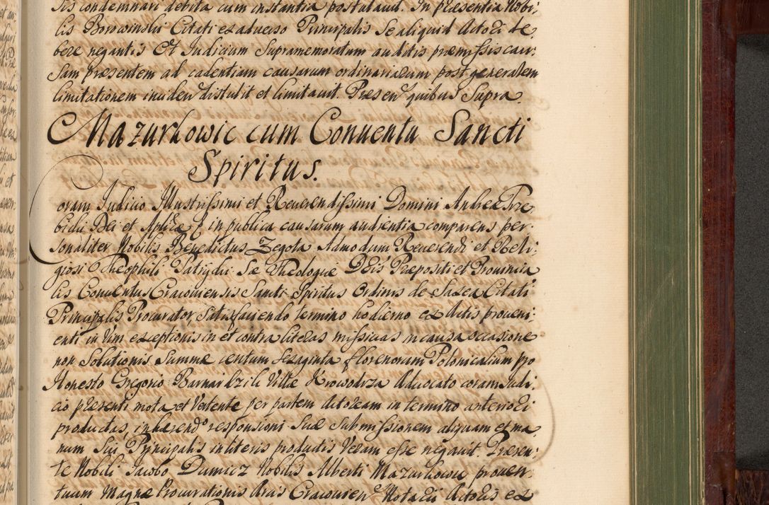 Zdjęcie nr 1010 dla obiektu archiwalnego: Acta actorum episcopalium R. D. Andreae Trzebicki, episcopi Cracoviensis et ducis Severiae de 1679. Volumen VIII