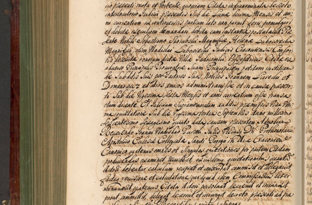 Zdjęcie nr 1009 dla obiektu archiwalnego: Acta actorum episcopalium R. D. Andreae Trzebicki, episcopi Cracoviensis et ducis Severiae de 1679. Volumen VIII