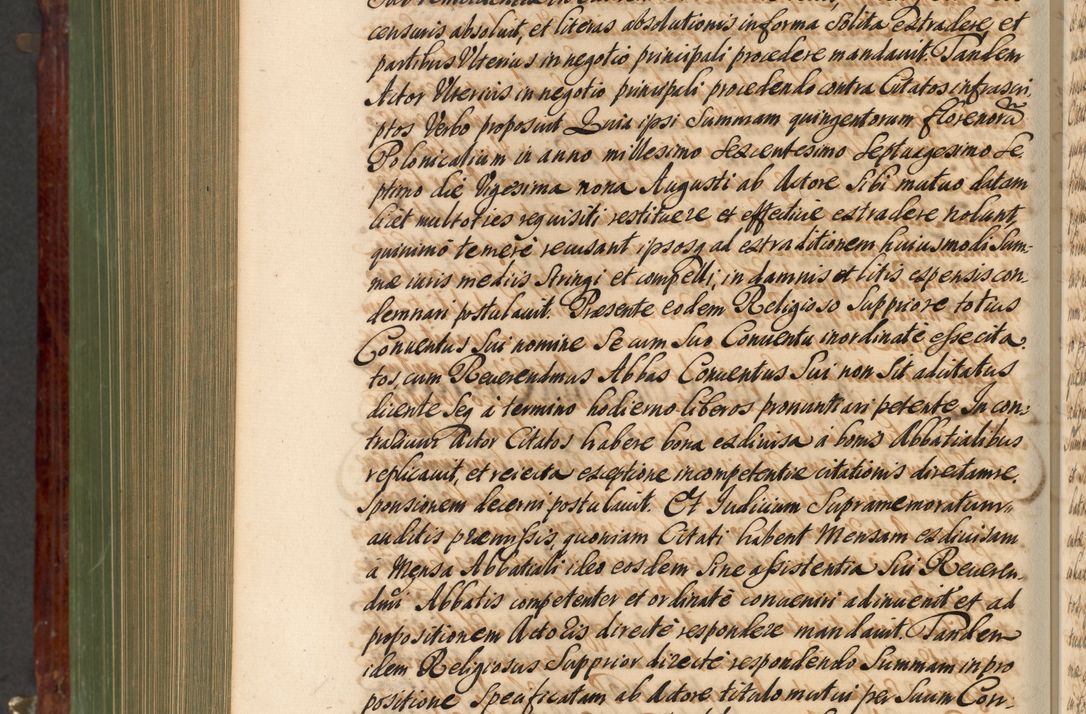 Zdjęcie nr 1007 dla obiektu archiwalnego: Acta actorum episcopalium R. D. Andreae Trzebicki, episcopi Cracoviensis et ducis Severiae de 1679. Volumen VIII