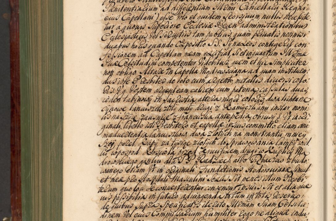 Zdjęcie nr 1361 dla obiektu archiwalnego: Acta actorum episcopalium R. D. Andreae Trzebicki, episcopi Cracoviensis et ducis Severiae de 1679. Volumen VIII