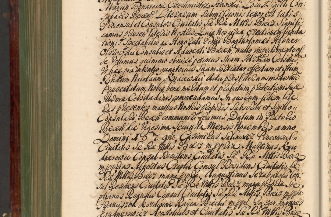 Zdjęcie nr 1363 dla obiektu archiwalnego: Acta actorum episcopalium R. D. Andreae Trzebicki, episcopi Cracoviensis et ducis Severiae de 1679. Volumen VIII