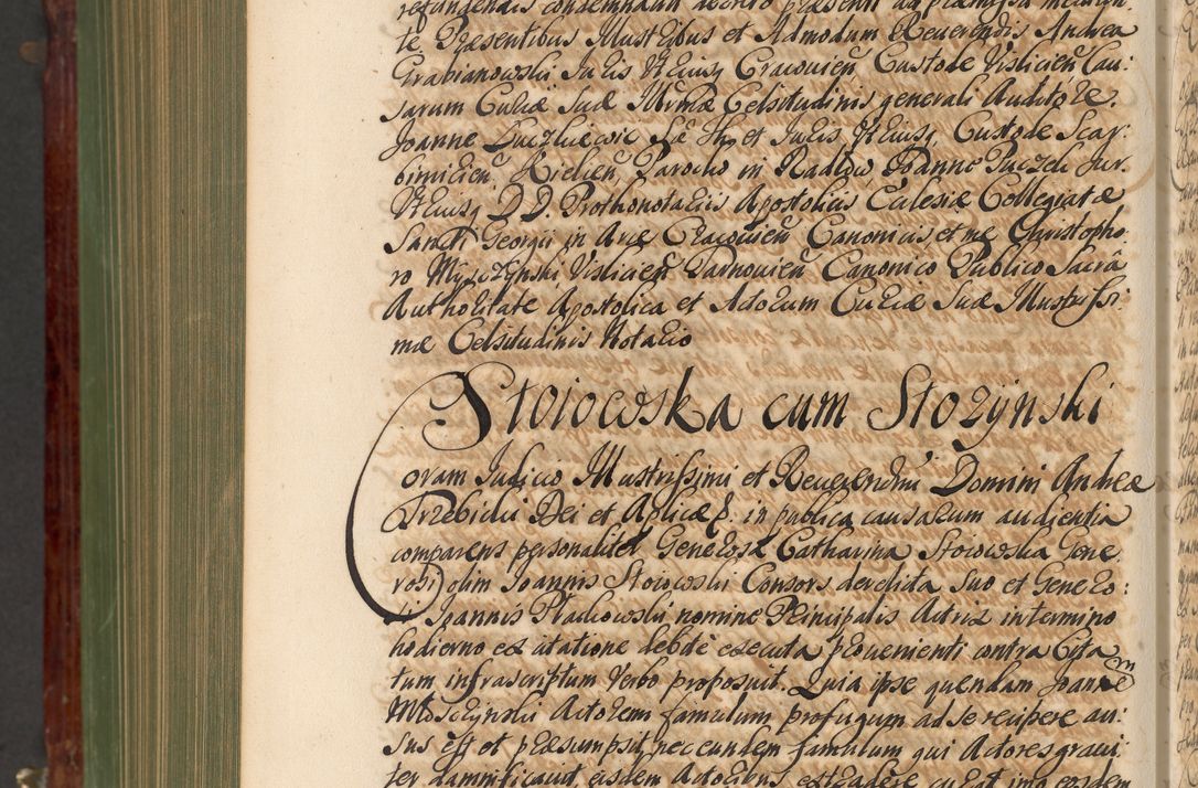 Zdjęcie nr 1205 dla obiektu archiwalnego: Acta actorum episcopalium R. D. Andreae Trzebicki, episcopi Cracoviensis et ducis Severiae de 1679. Volumen VIII