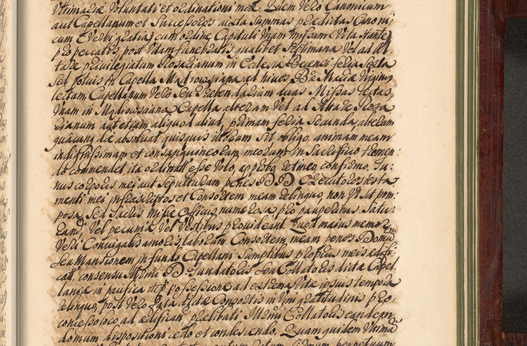 Zdjęcie nr 1360 dla obiektu archiwalnego: Acta actorum episcopalium R. D. Andreae Trzebicki, episcopi Cracoviensis et ducis Severiae de 1679. Volumen VIII