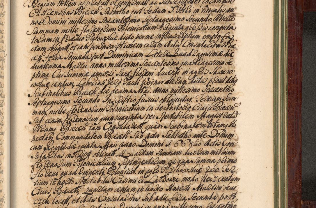 Zdjęcie nr 1358 dla obiektu archiwalnego: Acta actorum episcopalium R. D. Andreae Trzebicki, episcopi Cracoviensis et ducis Severiae de 1679. Volumen VIII