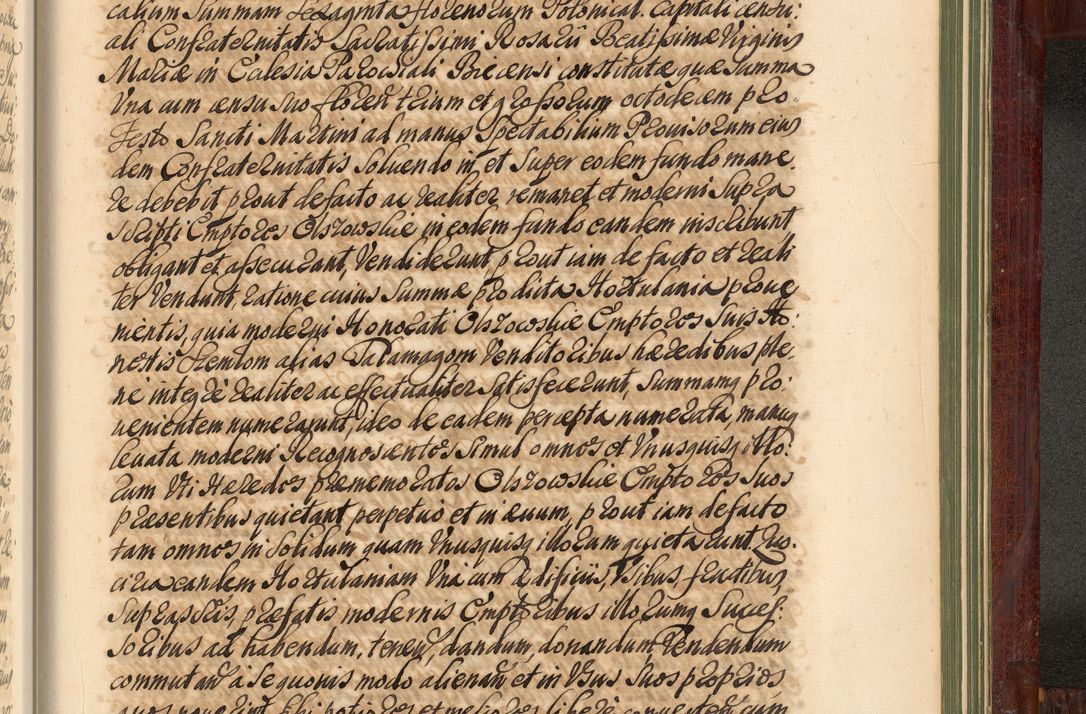 Zdjęcie nr 1344 dla obiektu archiwalnego: Acta actorum episcopalium R. D. Andreae Trzebicki, episcopi Cracoviensis et ducis Severiae de 1679. Volumen VIII