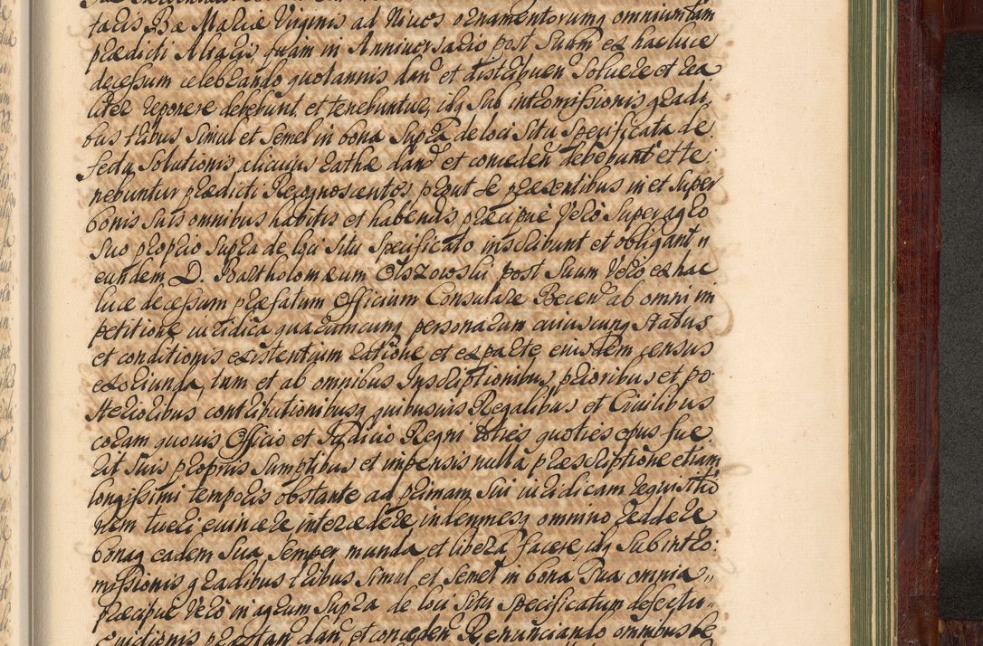 Zdjęcie nr 1338 dla obiektu archiwalnego: Acta actorum episcopalium R. D. Andreae Trzebicki, episcopi Cracoviensis et ducis Severiae de 1679. Volumen VIII