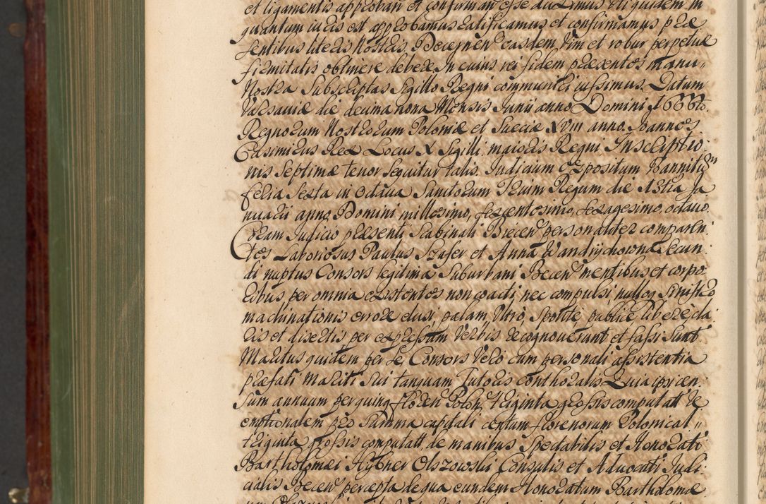 Zdjęcie nr 1337 dla obiektu archiwalnego: Acta actorum episcopalium R. D. Andreae Trzebicki, episcopi Cracoviensis et ducis Severiae de 1679. Volumen VIII
