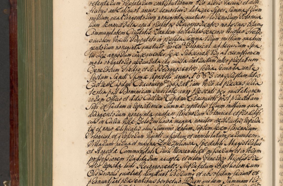 Zdjęcie nr 1333 dla obiektu archiwalnego: Acta actorum episcopalium R. D. Andreae Trzebicki, episcopi Cracoviensis et ducis Severiae de 1679. Volumen VIII