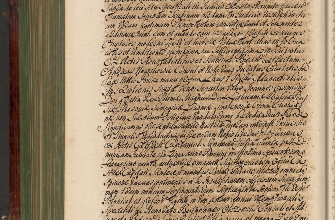 Zdjęcie nr 1331 dla obiektu archiwalnego: Acta actorum episcopalium R. D. Andreae Trzebicki, episcopi Cracoviensis et ducis Severiae de 1679. Volumen VIII
