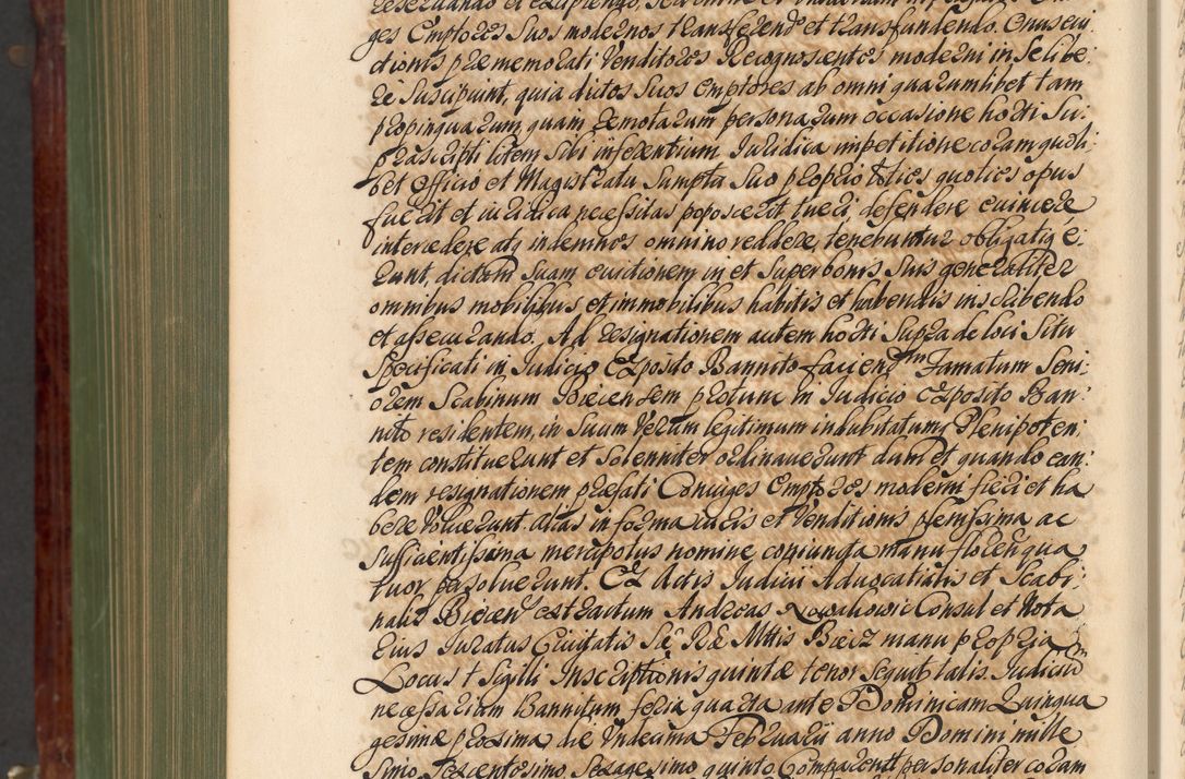 Zdjęcie nr 1329 dla obiektu archiwalnego: Acta actorum episcopalium R. D. Andreae Trzebicki, episcopi Cracoviensis et ducis Severiae de 1679. Volumen VIII