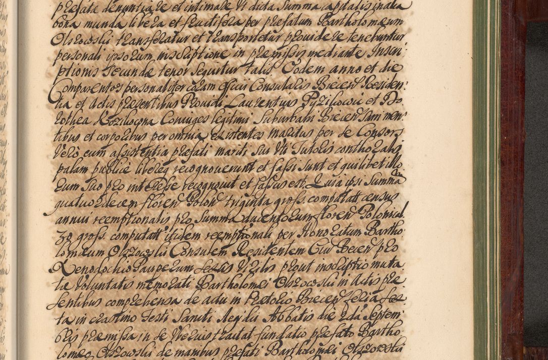 Zdjęcie nr 1324 dla obiektu archiwalnego: Acta actorum episcopalium R. D. Andreae Trzebicki, episcopi Cracoviensis et ducis Severiae de 1679. Volumen VIII