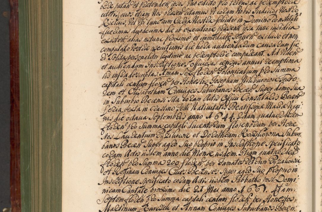 Zdjęcie nr 1319 dla obiektu archiwalnego: Acta actorum episcopalium R. D. Andreae Trzebicki, episcopi Cracoviensis et ducis Severiae de 1679. Volumen VIII