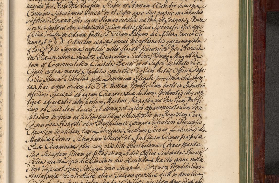 Zdjęcie nr 1316 dla obiektu archiwalnego: Acta actorum episcopalium R. D. Andreae Trzebicki, episcopi Cracoviensis et ducis Severiae de 1679. Volumen VIII