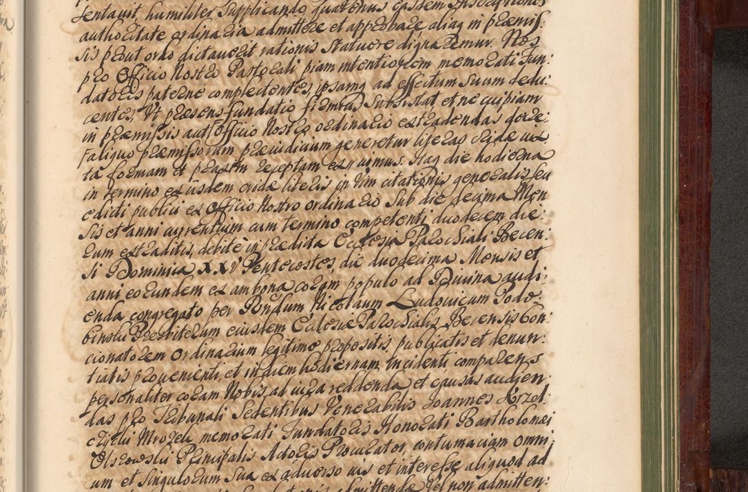 Zdjęcie nr 1314 dla obiektu archiwalnego: Acta actorum episcopalium R. D. Andreae Trzebicki, episcopi Cracoviensis et ducis Severiae de 1679. Volumen VIII