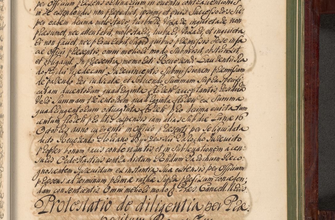 Zdjęcie nr 1308 dla obiektu archiwalnego: Acta actorum episcopalium R. D. Andreae Trzebicki, episcopi Cracoviensis et ducis Severiae de 1679. Volumen VIII