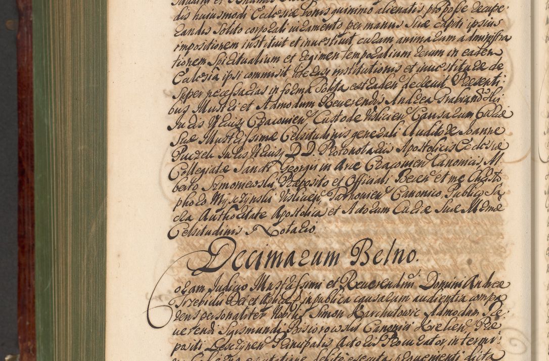 Zdjęcie nr 1303 dla obiektu archiwalnego: Acta actorum episcopalium R. D. Andreae Trzebicki, episcopi Cracoviensis et ducis Severiae de 1679. Volumen VIII