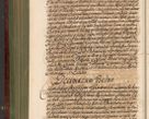 Zdjęcie nr 1303 dla obiektu archiwalnego: Acta actorum episcopalium R. D. Andreae Trzebicki, episcopi Cracoviensis et ducis Severiae de 1679. Volumen VIII