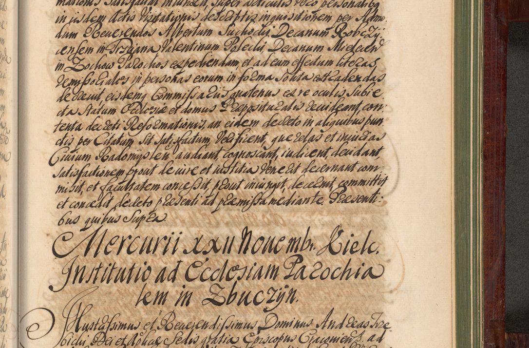 Zdjęcie nr 1300 dla obiektu archiwalnego: Acta actorum episcopalium R. D. Andreae Trzebicki, episcopi Cracoviensis et ducis Severiae de 1679. Volumen VIII