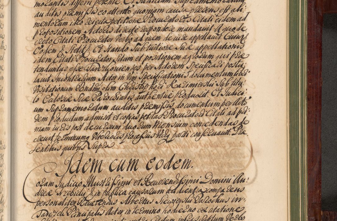 Zdjęcie nr 1298 dla obiektu archiwalnego: Acta actorum episcopalium R. D. Andreae Trzebicki, episcopi Cracoviensis et ducis Severiae de 1679. Volumen VIII