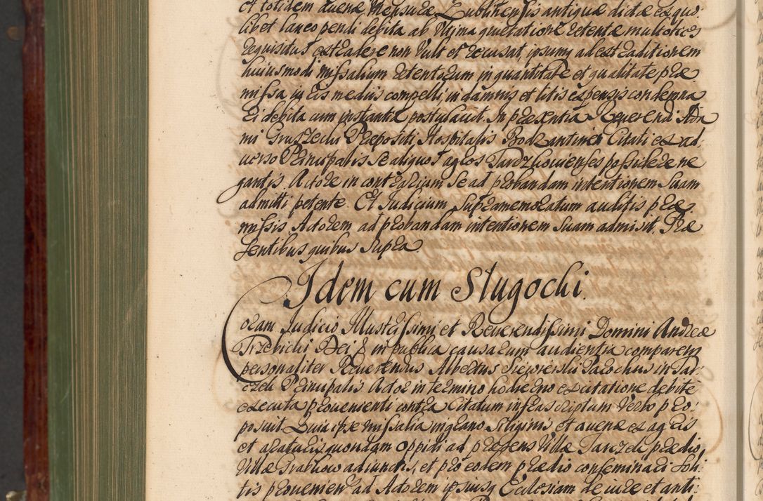 Zdjęcie nr 1297 dla obiektu archiwalnego: Acta actorum episcopalium R. D. Andreae Trzebicki, episcopi Cracoviensis et ducis Severiae de 1679. Volumen VIII