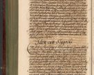 Zdjęcie nr 1297 dla obiektu archiwalnego: Acta actorum episcopalium R. D. Andreae Trzebicki, episcopi Cracoviensis et ducis Severiae de 1679. Volumen VIII