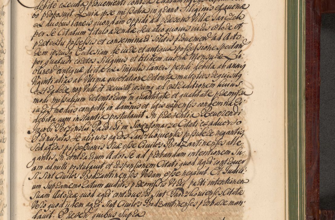 Zdjęcie nr 1296 dla obiektu archiwalnego: Acta actorum episcopalium R. D. Andreae Trzebicki, episcopi Cracoviensis et ducis Severiae de 1679. Volumen VIII