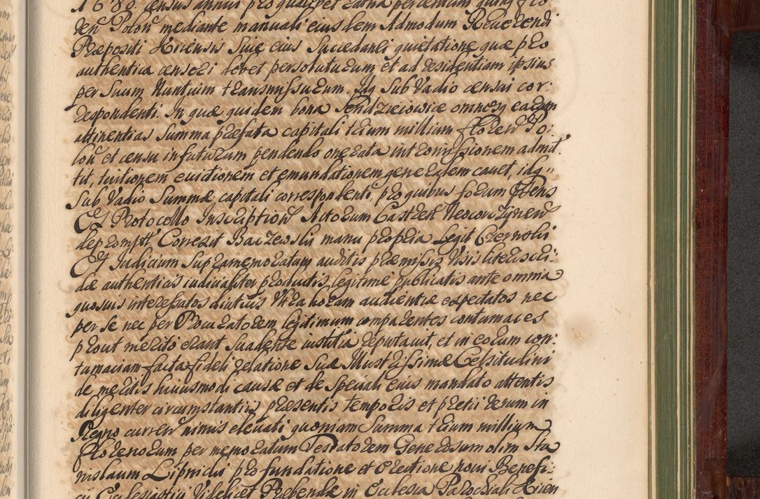 Zdjęcie nr 1292 dla obiektu archiwalnego: Acta actorum episcopalium R. D. Andreae Trzebicki, episcopi Cracoviensis et ducis Severiae de 1679. Volumen VIII