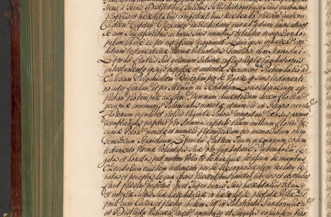 Zdjęcie nr 1287 dla obiektu archiwalnego: Acta actorum episcopalium R. D. Andreae Trzebicki, episcopi Cracoviensis et ducis Severiae de 1679. Volumen VIII