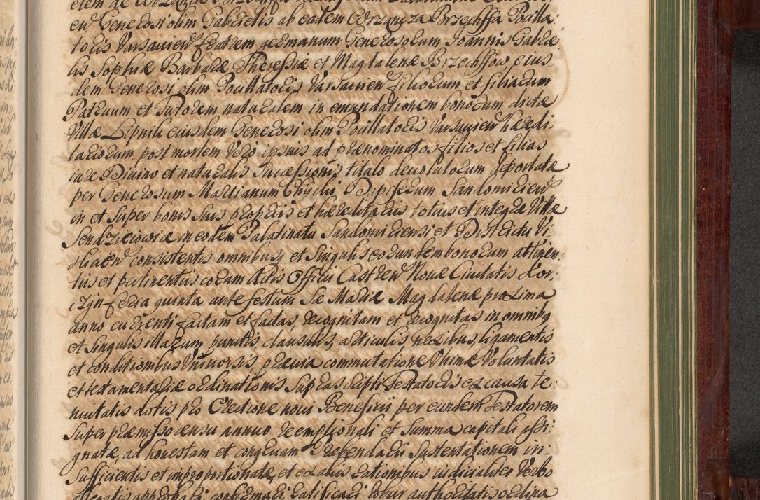 Zdjęcie nr 1286 dla obiektu archiwalnego: Acta actorum episcopalium R. D. Andreae Trzebicki, episcopi Cracoviensis et ducis Severiae de 1679. Volumen VIII