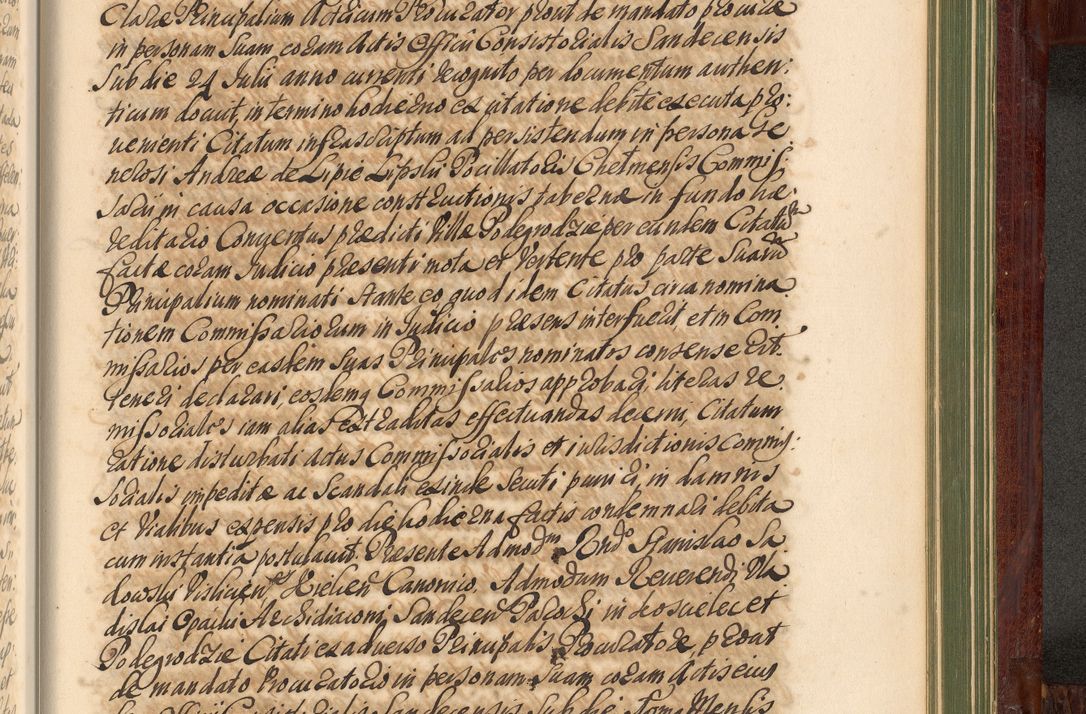 Zdjęcie nr 1282 dla obiektu archiwalnego: Acta actorum episcopalium R. D. Andreae Trzebicki, episcopi Cracoviensis et ducis Severiae de 1679. Volumen VIII