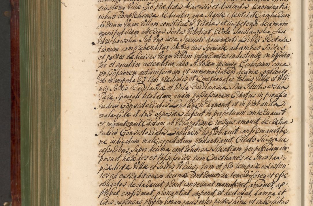 Zdjęcie nr 1281 dla obiektu archiwalnego: Acta actorum episcopalium R. D. Andreae Trzebicki, episcopi Cracoviensis et ducis Severiae de 1679. Volumen VIII
