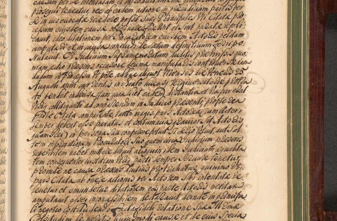 Zdjęcie nr 1276 dla obiektu archiwalnego: Acta actorum episcopalium R. D. Andreae Trzebicki, episcopi Cracoviensis et ducis Severiae de 1679. Volumen VIII