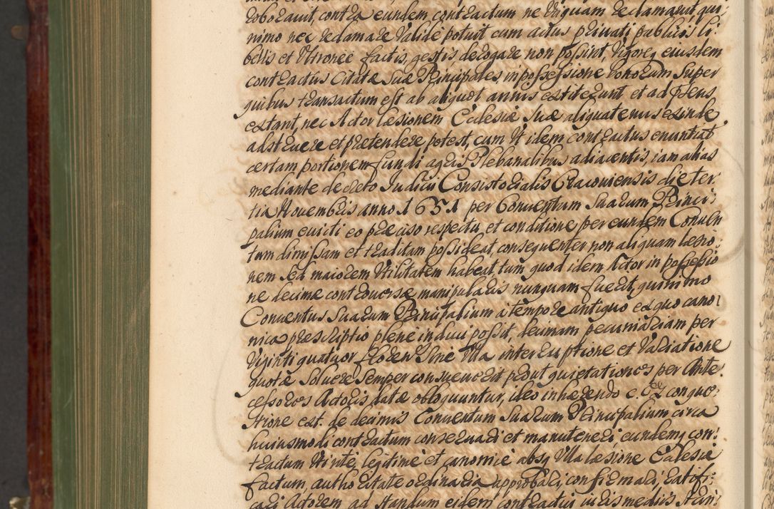 Zdjęcie nr 1275 dla obiektu archiwalnego: Acta actorum episcopalium R. D. Andreae Trzebicki, episcopi Cracoviensis et ducis Severiae de 1679. Volumen VIII