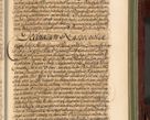 Zdjęcie nr 1274 dla obiektu archiwalnego: Acta actorum episcopalium R. D. Andreae Trzebicki, episcopi Cracoviensis et ducis Severiae de 1679. Volumen VIII