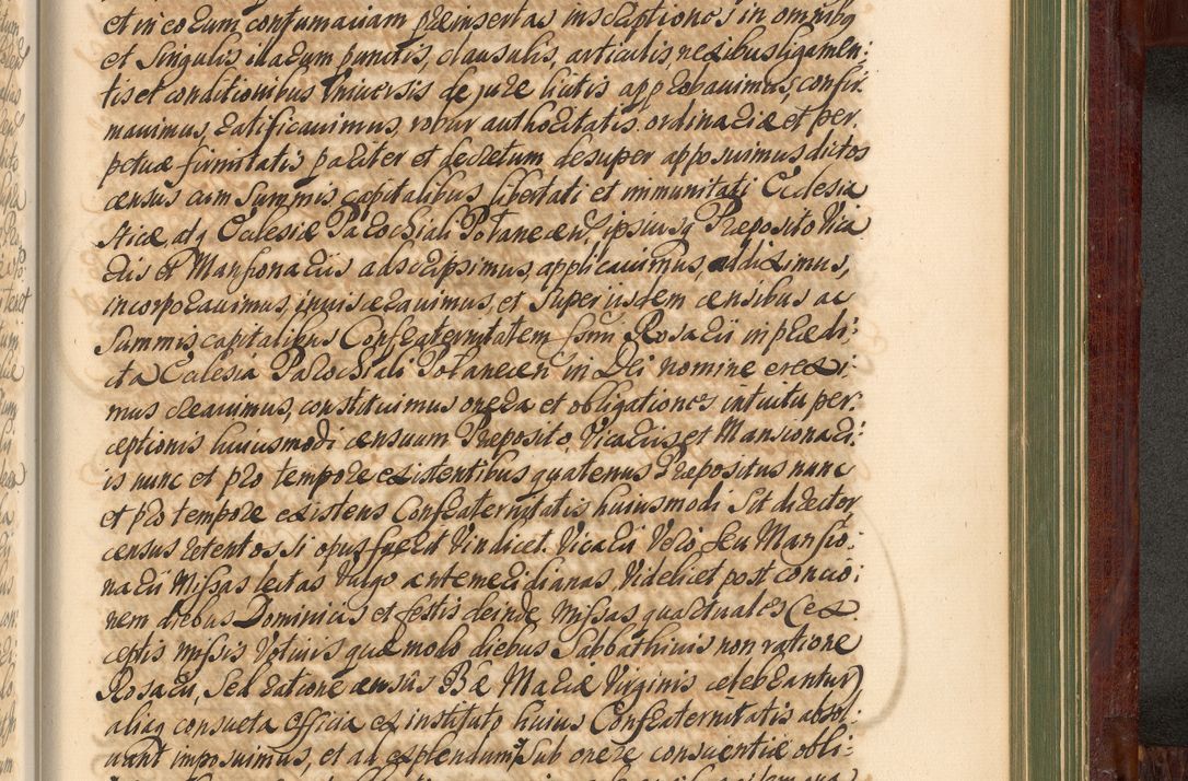 Zdjęcie nr 1272 dla obiektu archiwalnego: Acta actorum episcopalium R. D. Andreae Trzebicki, episcopi Cracoviensis et ducis Severiae de 1679. Volumen VIII