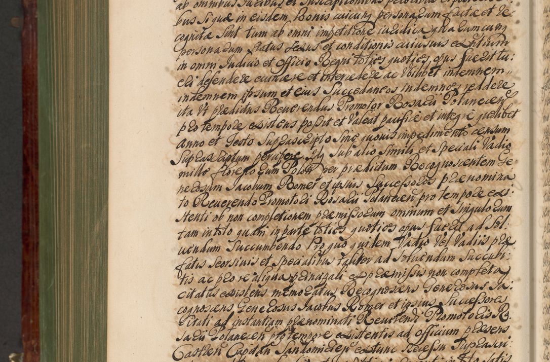 Zdjęcie nr 1269 dla obiektu archiwalnego: Acta actorum episcopalium R. D. Andreae Trzebicki, episcopi Cracoviensis et ducis Severiae de 1679. Volumen VIII