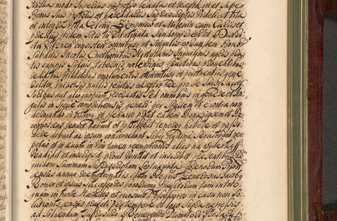 Zdjęcie nr 1268 dla obiektu archiwalnego: Acta actorum episcopalium R. D. Andreae Trzebicki, episcopi Cracoviensis et ducis Severiae de 1679. Volumen VIII