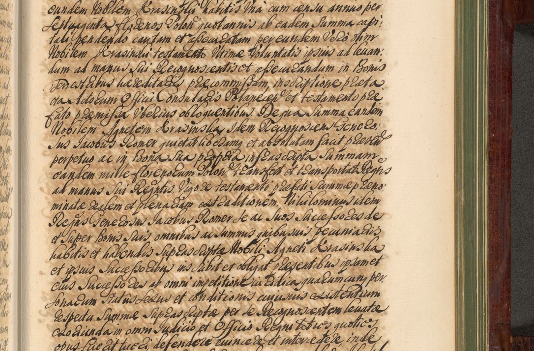 Zdjęcie nr 1266 dla obiektu archiwalnego: Acta actorum episcopalium R. D. Andreae Trzebicki, episcopi Cracoviensis et ducis Severiae de 1679. Volumen VIII